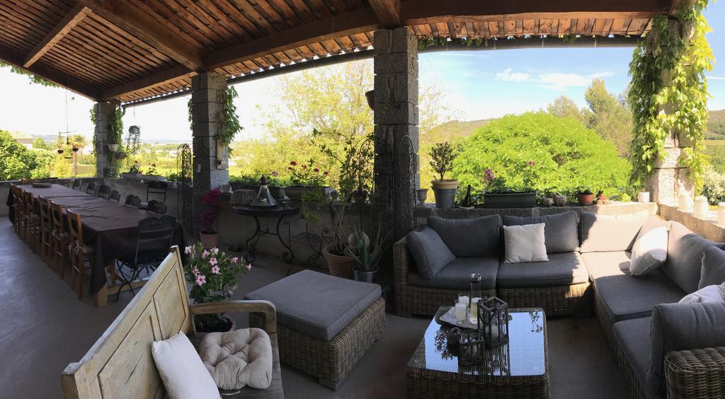 Domaine De La Manse Hotel Villeneuve-de-Berg Luaran gambar
