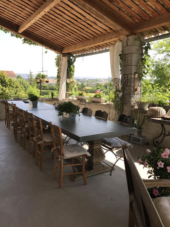 Domaine De La Manse Hotel Villeneuve-de-Berg Luaran gambar