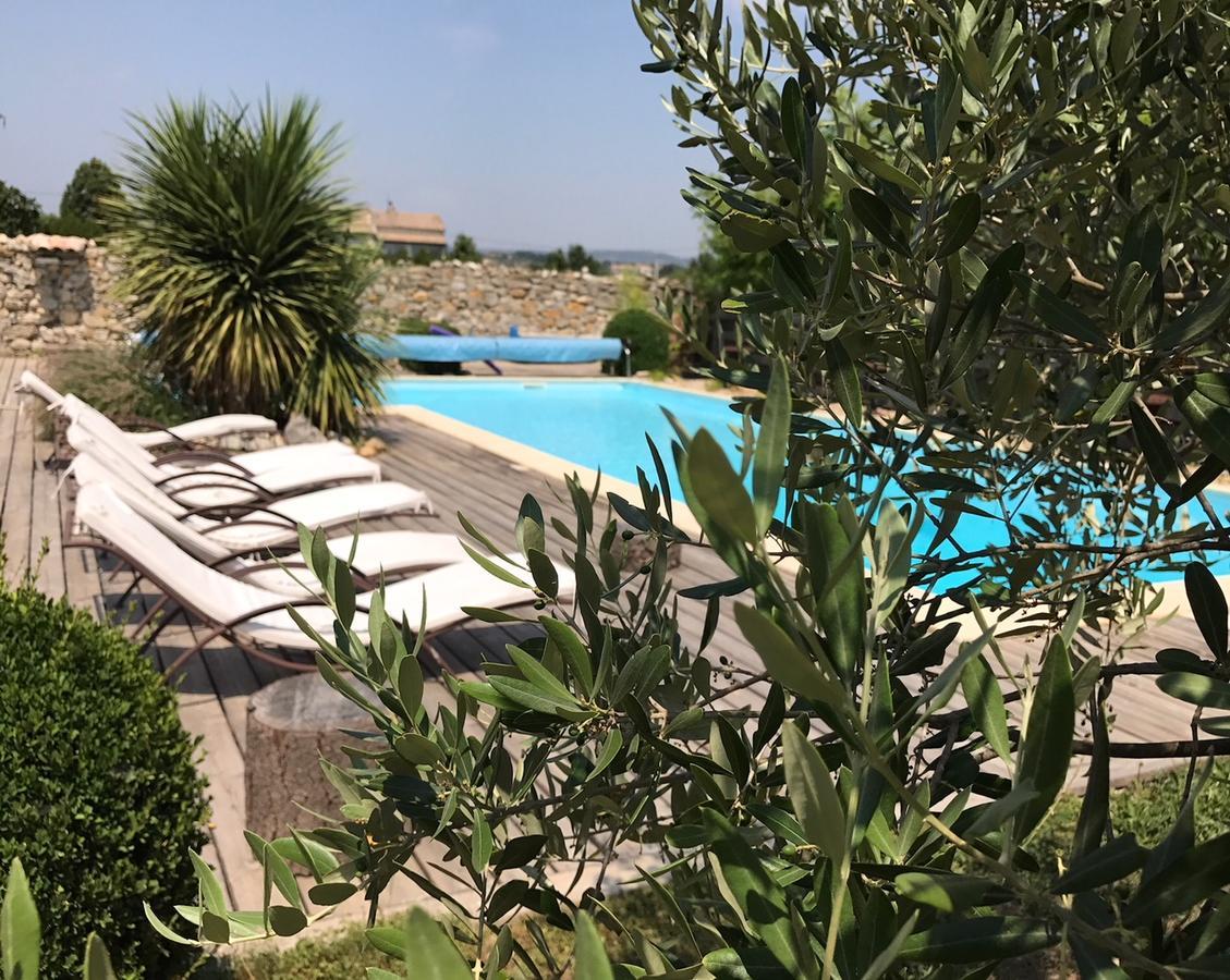 Domaine De La Manse Hotel Villeneuve-de-Berg Luaran gambar