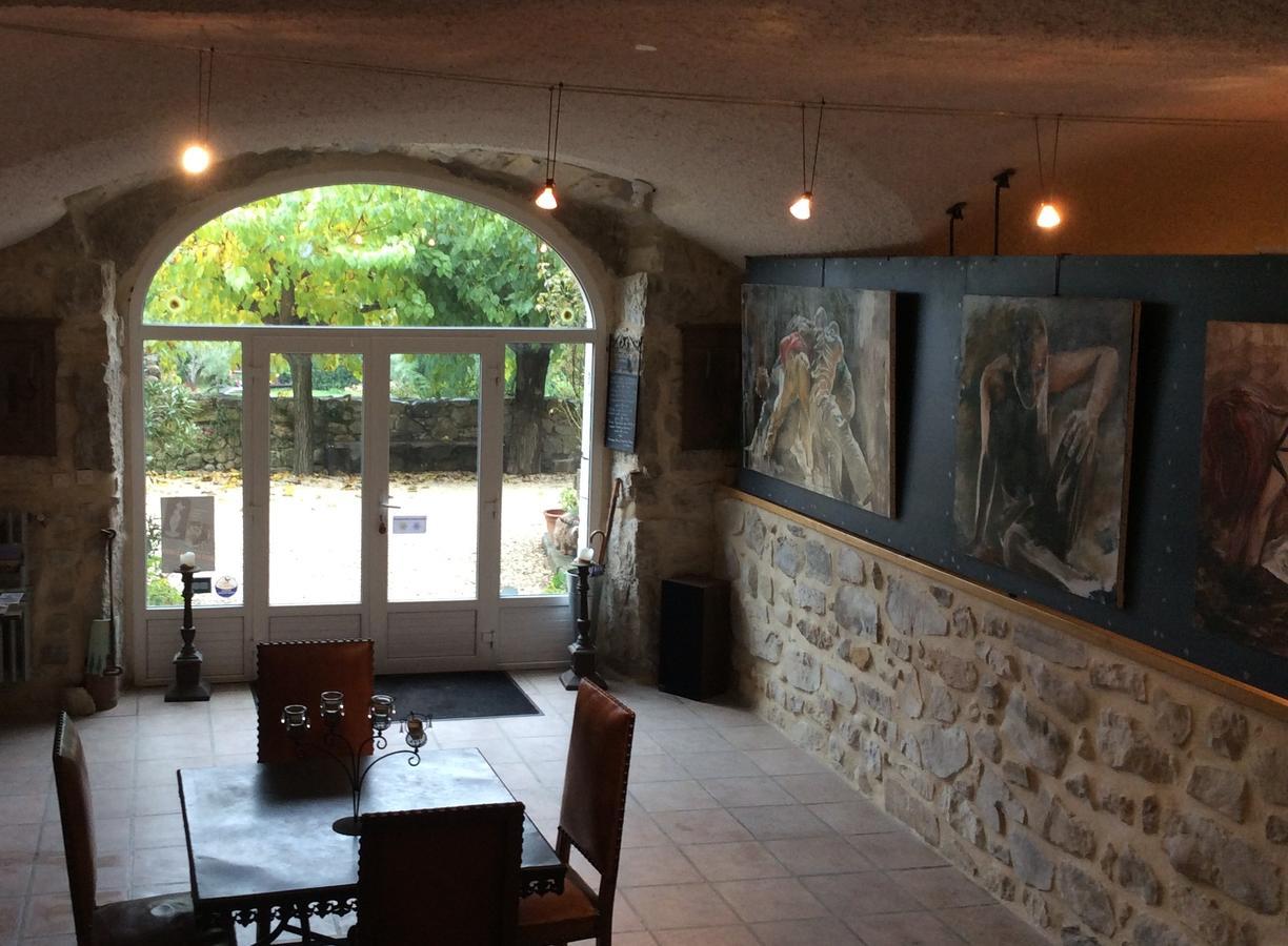 Domaine De La Manse Hotel Villeneuve-de-Berg Luaran gambar